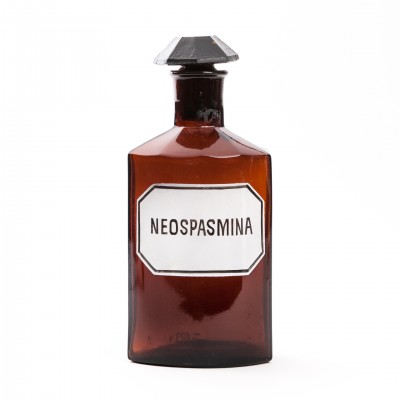 Butelka apteczna na Neospasminę, szkło brunatne, 2,5l